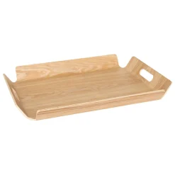 Plateau en bois design Beige