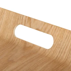 Plateau en bois design Beige