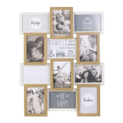 Pêle-mêle 12 vues Bois et Blanc ATRATA