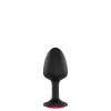 Plug anal GEISHA PLUG RUBY M - Noir Dorcel