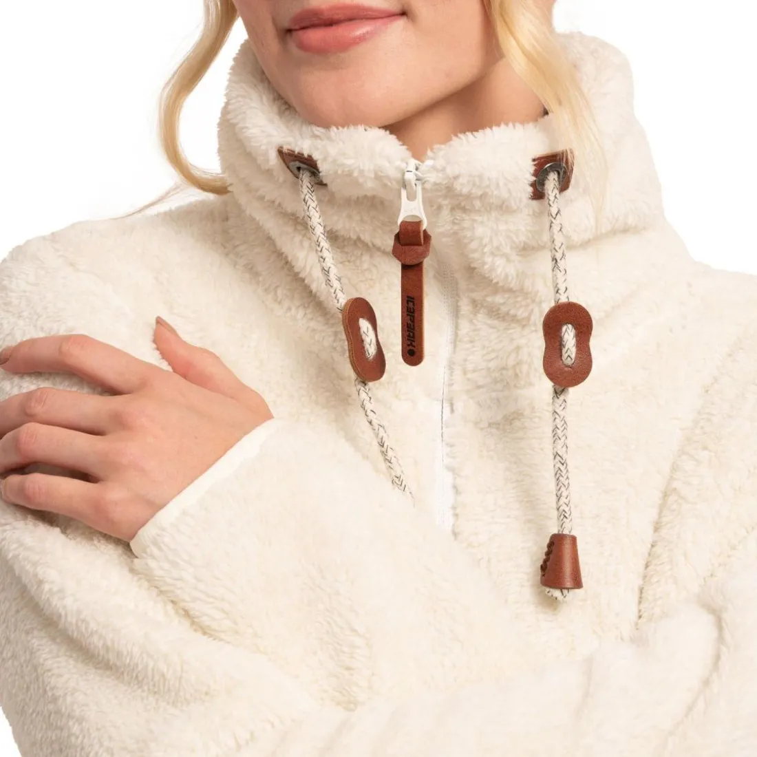 Polaire femme COLONY blanche