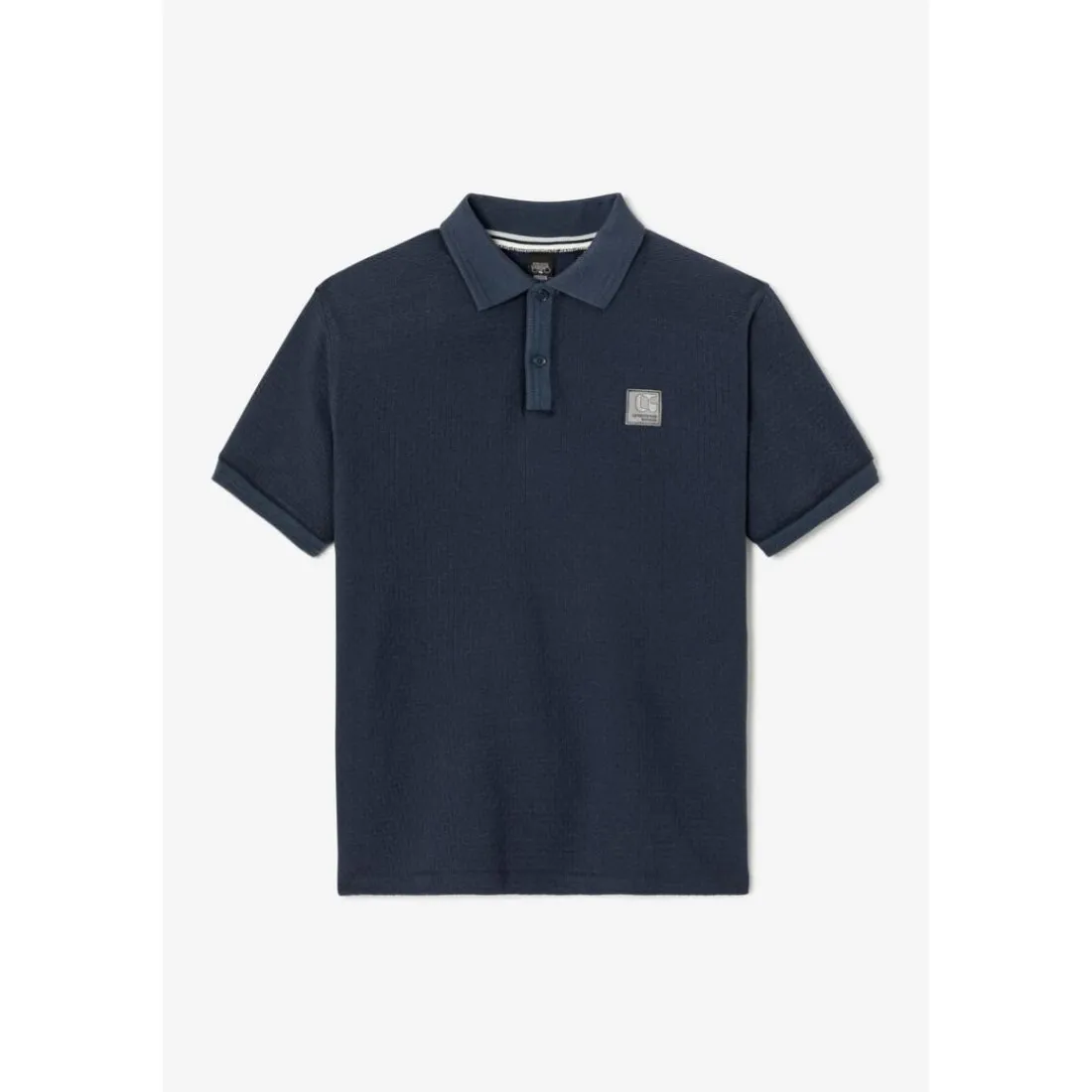 Polo ARIEL bleu Kai en coton