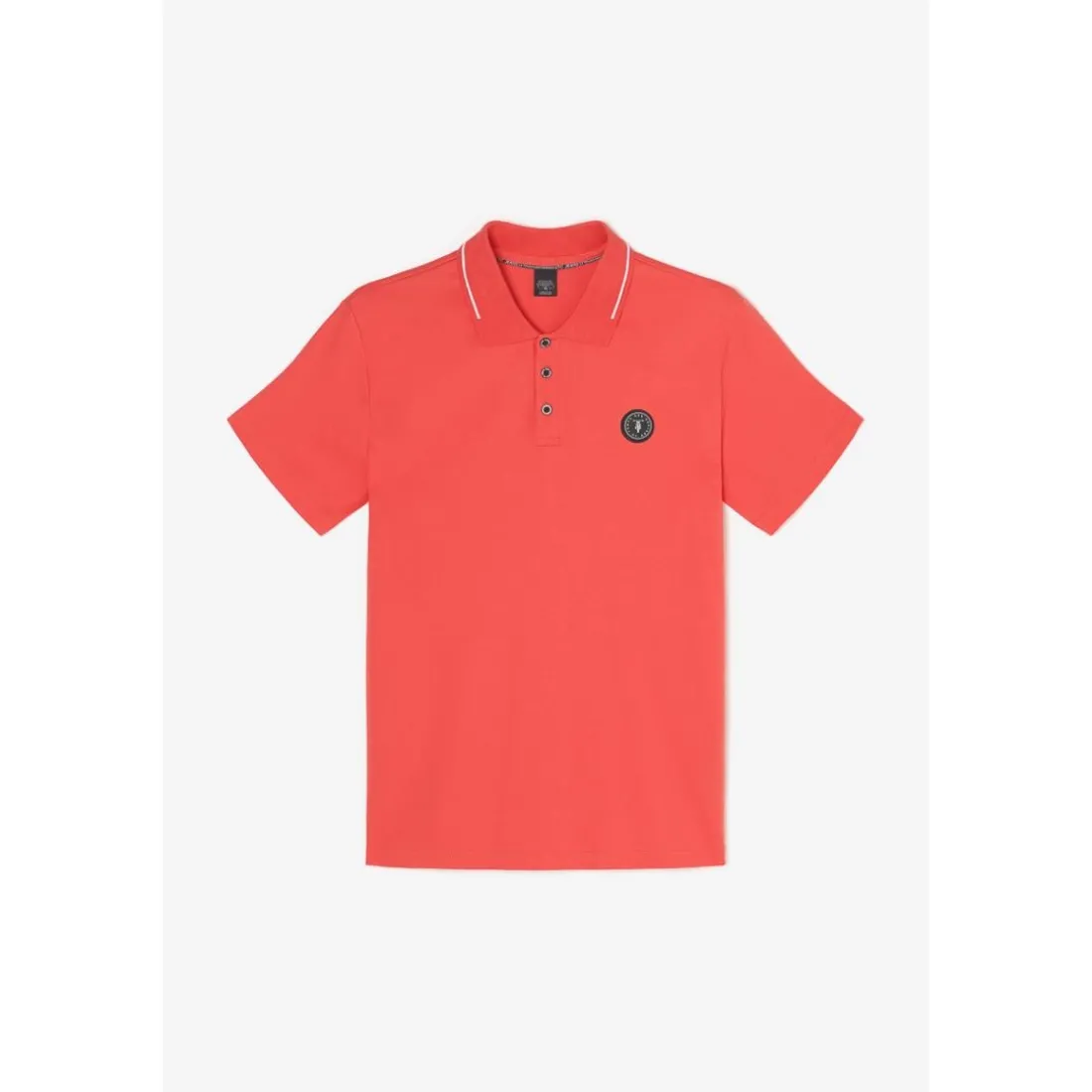 Polo ARON corail Dylan en coton
