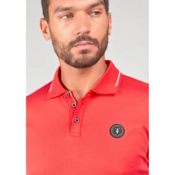 Polo ARON corail Dylan en coton