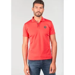 Polo ARON corail Dylan en coton