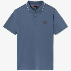Polo OARON bleu Tony