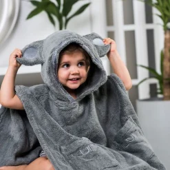 Poncho de Bain Enfants Granite