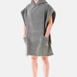 Poncho De Bain Unisexe S/M Granite