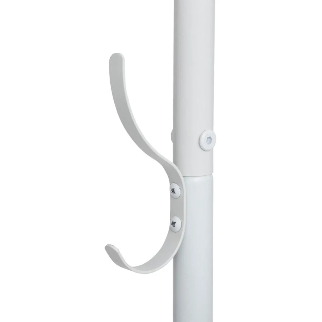 Portant à vêtements blanc