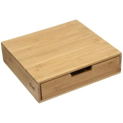 Porte Capsule Tiroir Bambou