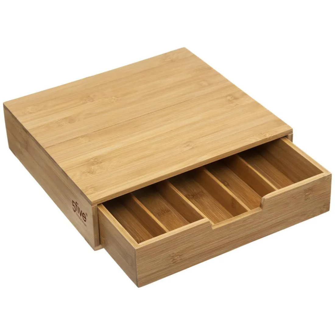 Porte Capsule Tiroir Bambou