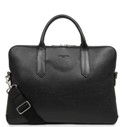 Porte Documents Zippé Noir MILANO Homme en cuir