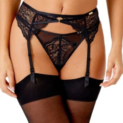 Porte Jaretelle noir