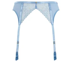 Porte Jarretelles Bleu Cléo By Panache