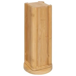 Porte-capsules rotatif en bambou