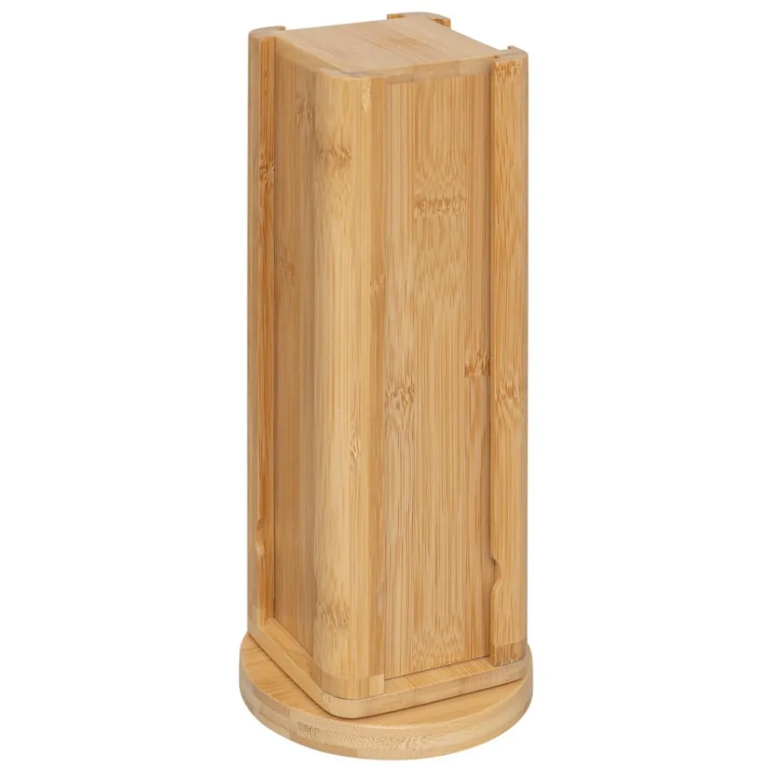 Porte-capsules rotatif en bambou