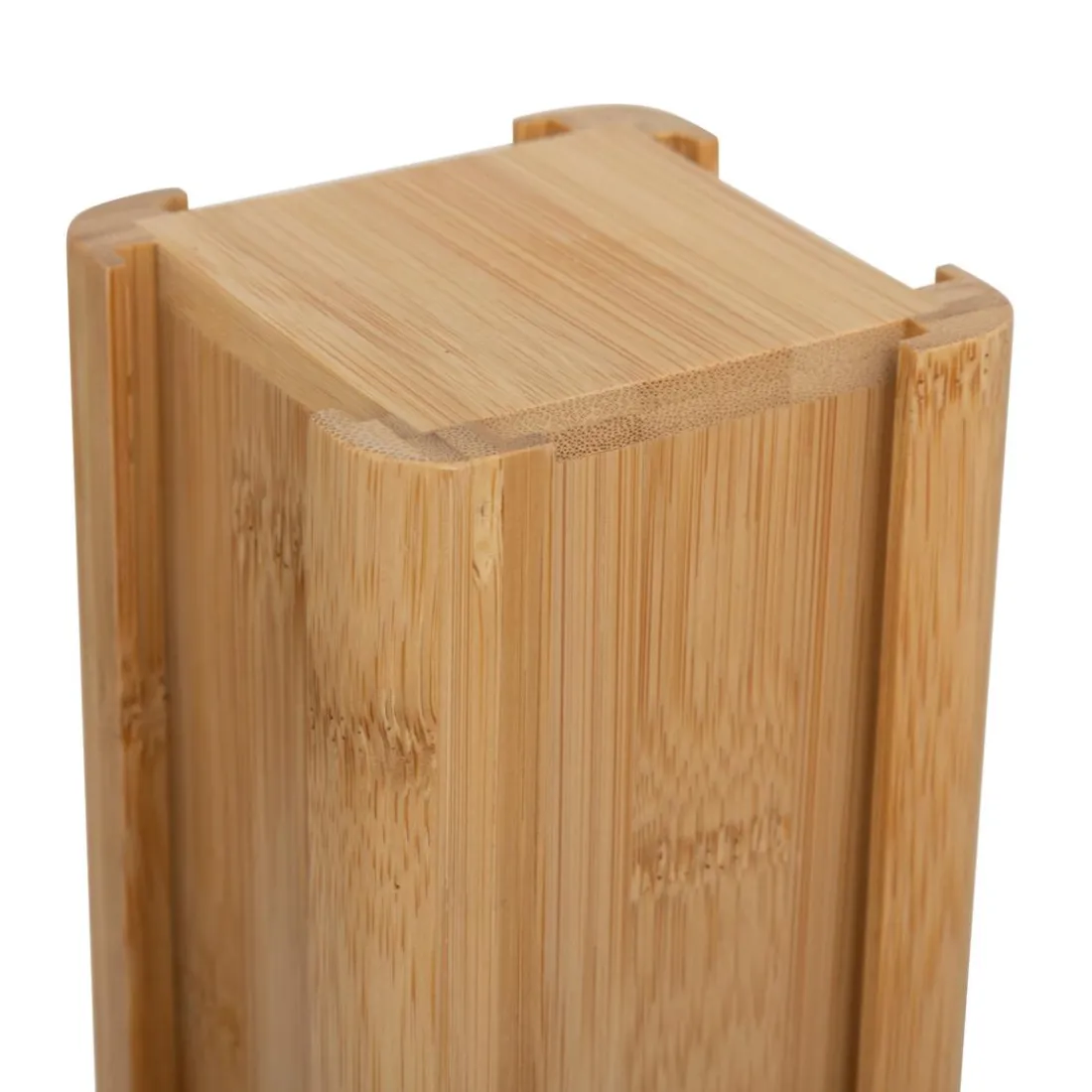 Porte-capsules rotatif en bambou