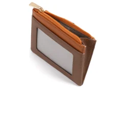 Porte-cartes Cuir MERLINE Chocolat/Multicolore Hattie