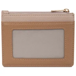 Porte-cartes Cuir MERLINE Écorce/Taupe Gwen