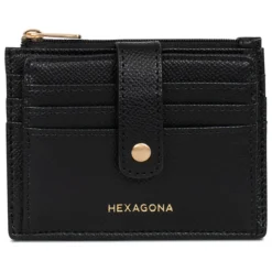 Porte-cartes Cuir MERLINE Noir Dina