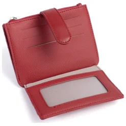 Porte-cartes JOYCE Rouge foncé Isa