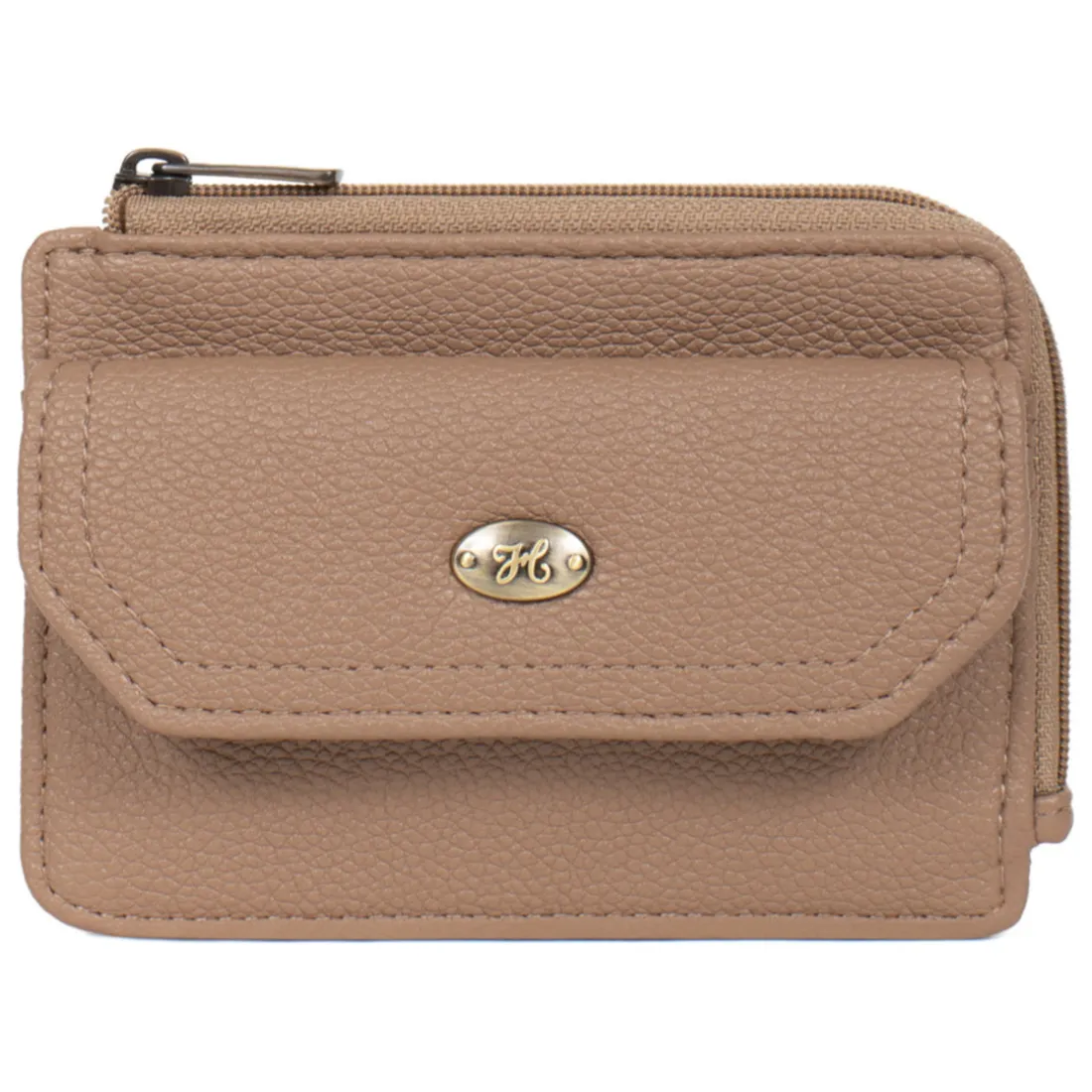 Porte-cartes RONDA Taupe Julia