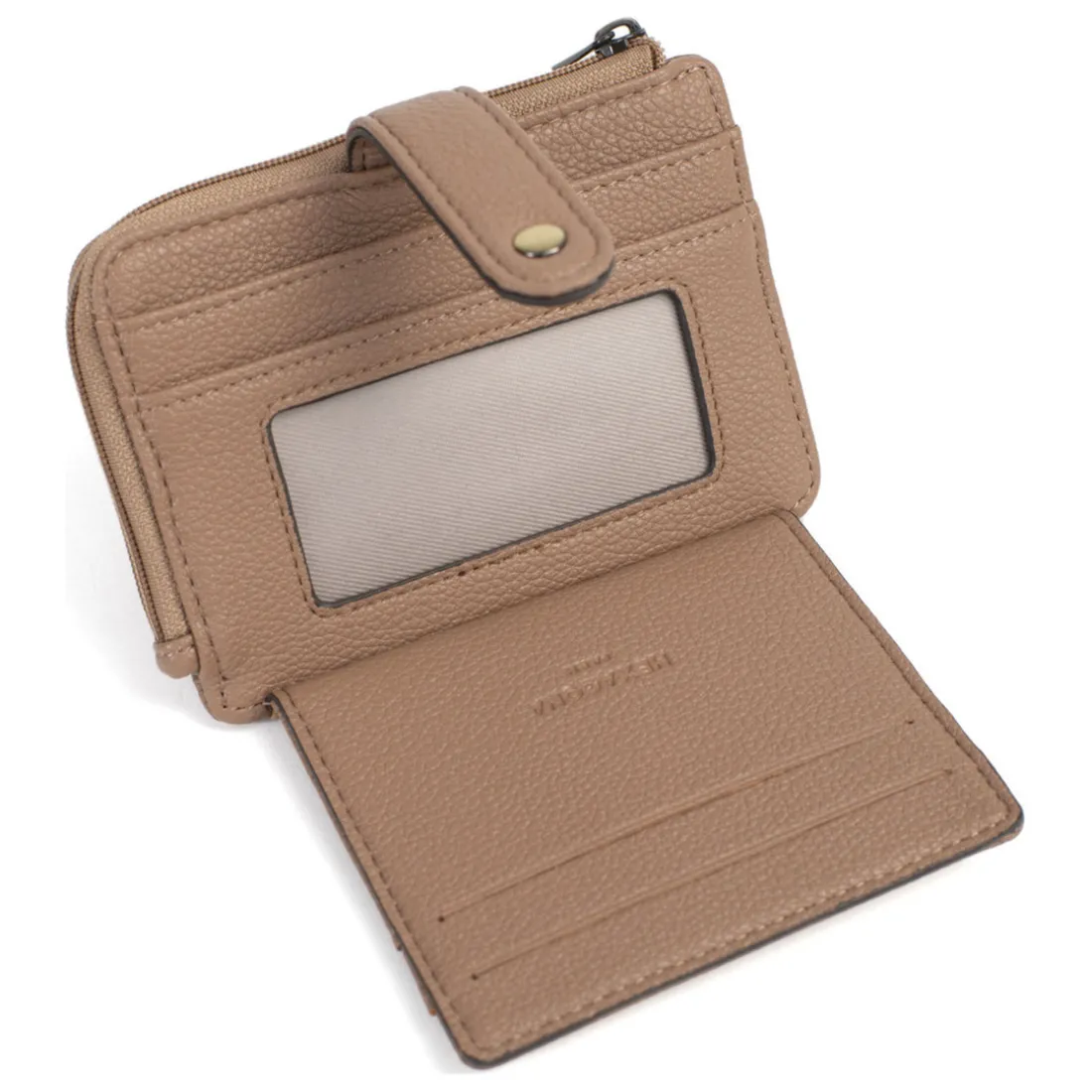Porte-cartes RONDA Taupe Julia
