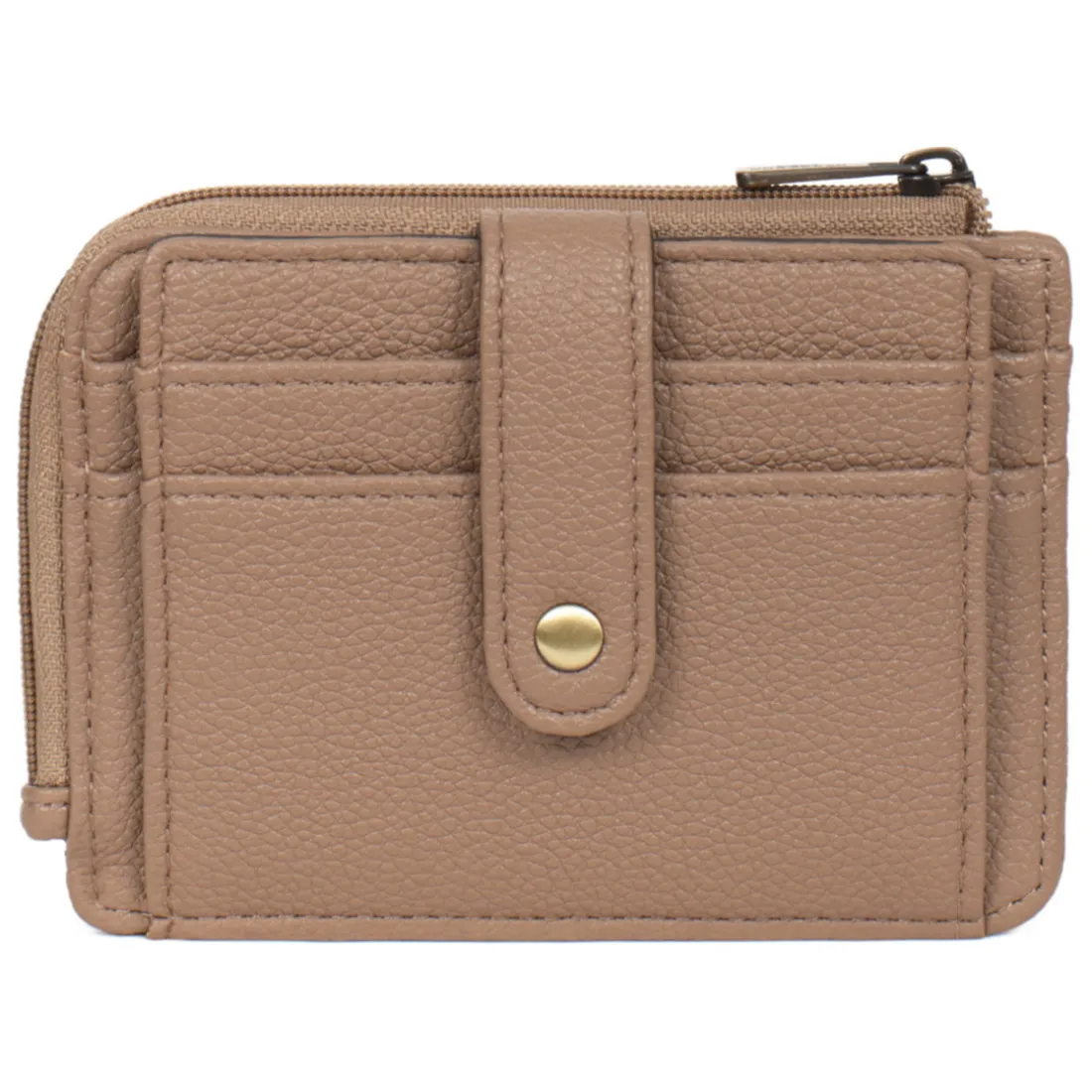Porte-cartes RONDA Taupe Julia