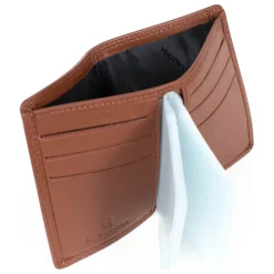 Porte-cartes Stop RFID Cuir SENSATION Cognac Aaron