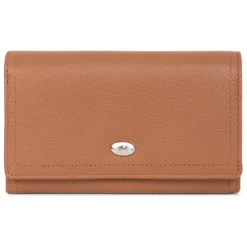 Portefeuille long Stop RFID MIRABELLE Terre en cuir Sia
