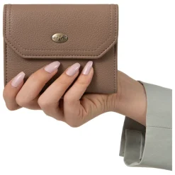Portefeuille Stop RFID RONDA Taupe Louise