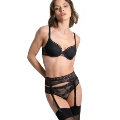 Porte-jarretelle Olivia noir