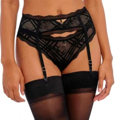 Porte-jarretelles - Noir FREYA FATALE