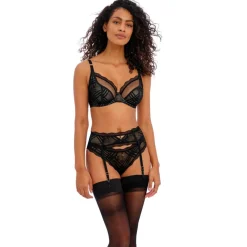 Porte-jarretelles - Noir FREYA FATALE