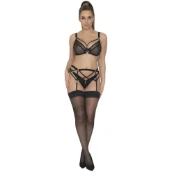 Porte-jarretelles - Noir Scantilly