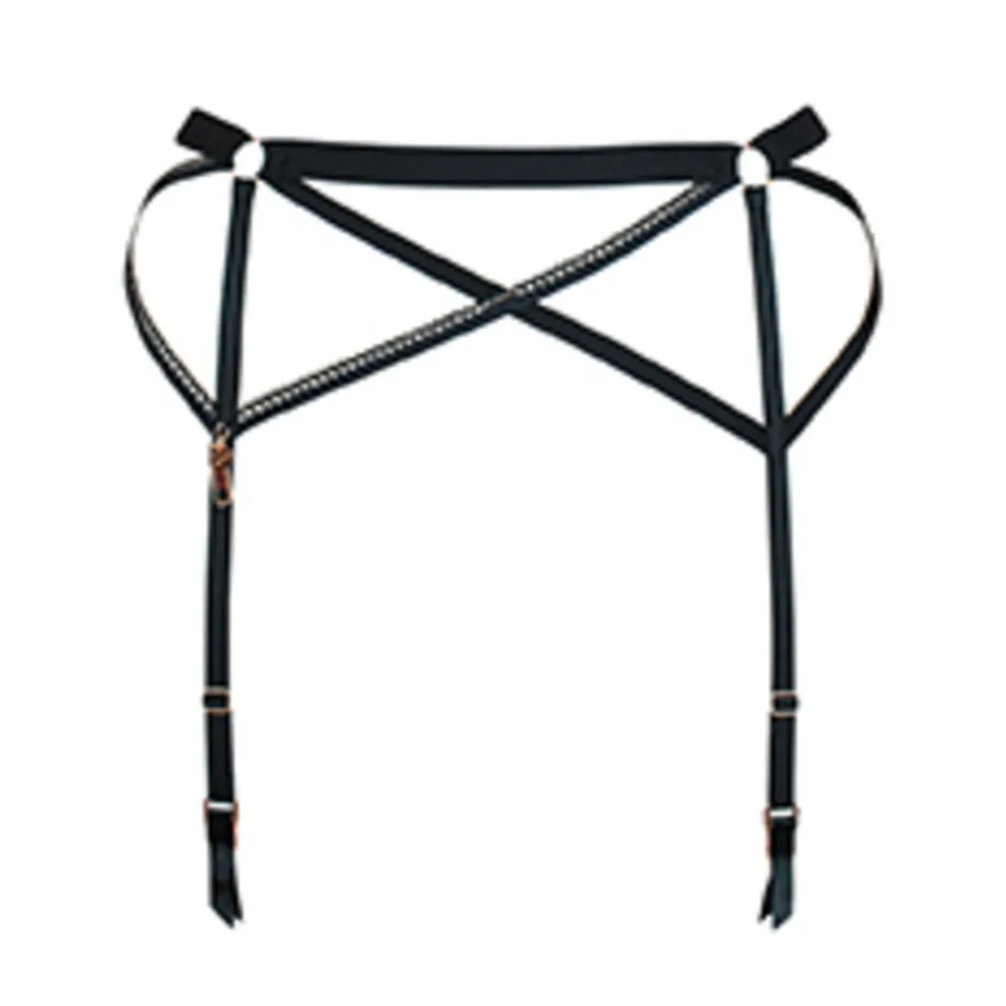 Porte-jarretelles - Noir Scantilly