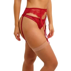Porte-jarretelles - Rouge