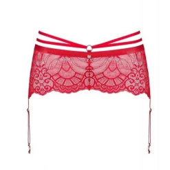 Porte-jarretelles - Rouge Obsessive