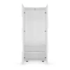 Portemanteau 2 portes blanc