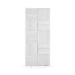 Portemanteau 2 portes blanc