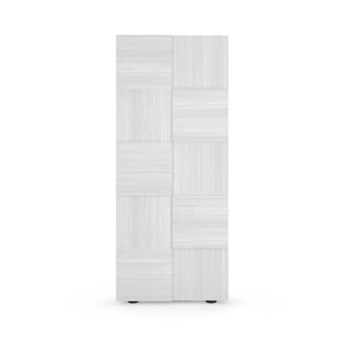 Portemanteau 2 portes blanc