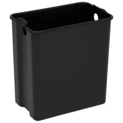 Poubelle compost inox 5l noir