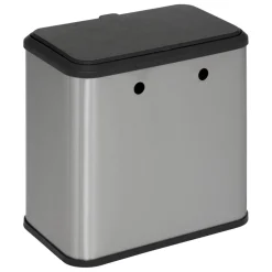 Poubelle compost inox 5l noir