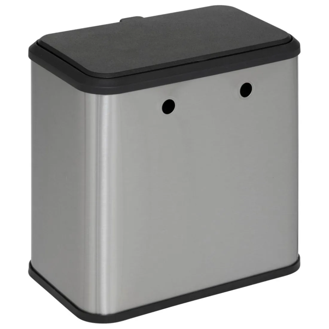 Poubelle compost inox 5l noir