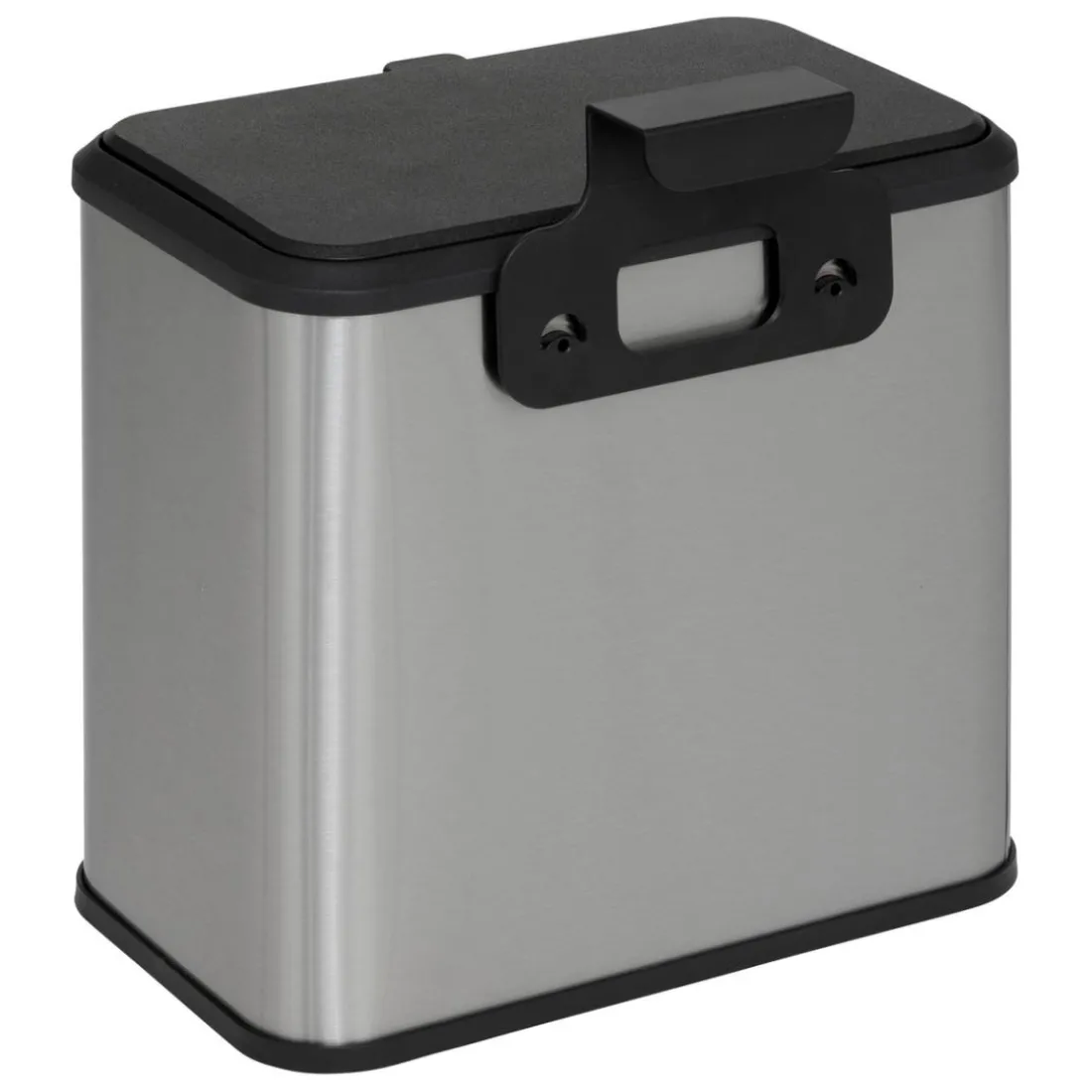 Poubelle compost inox 5l noir