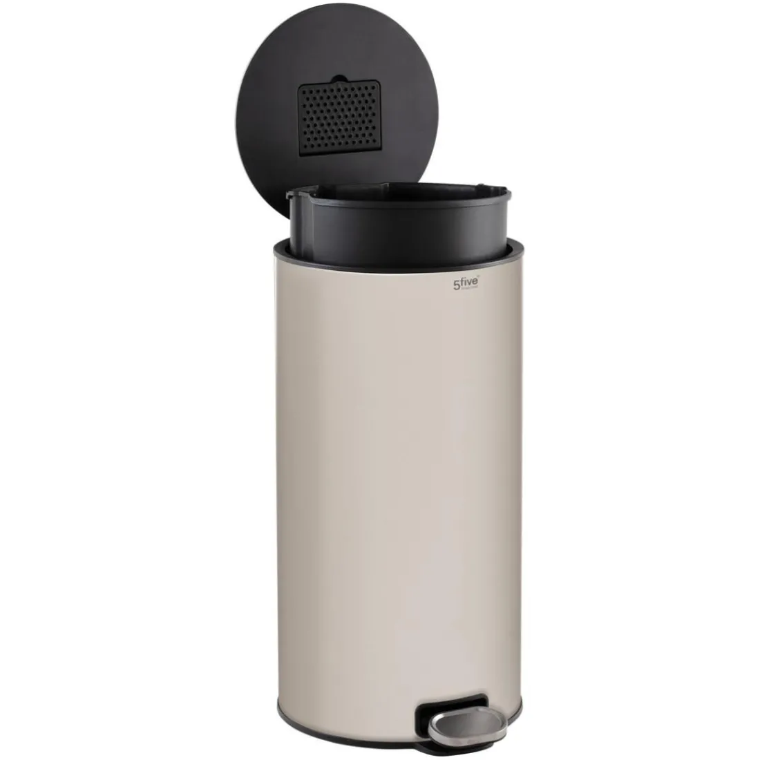 Poubelle métal 30L
