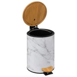 Poubelle Softclic LEA Blanc