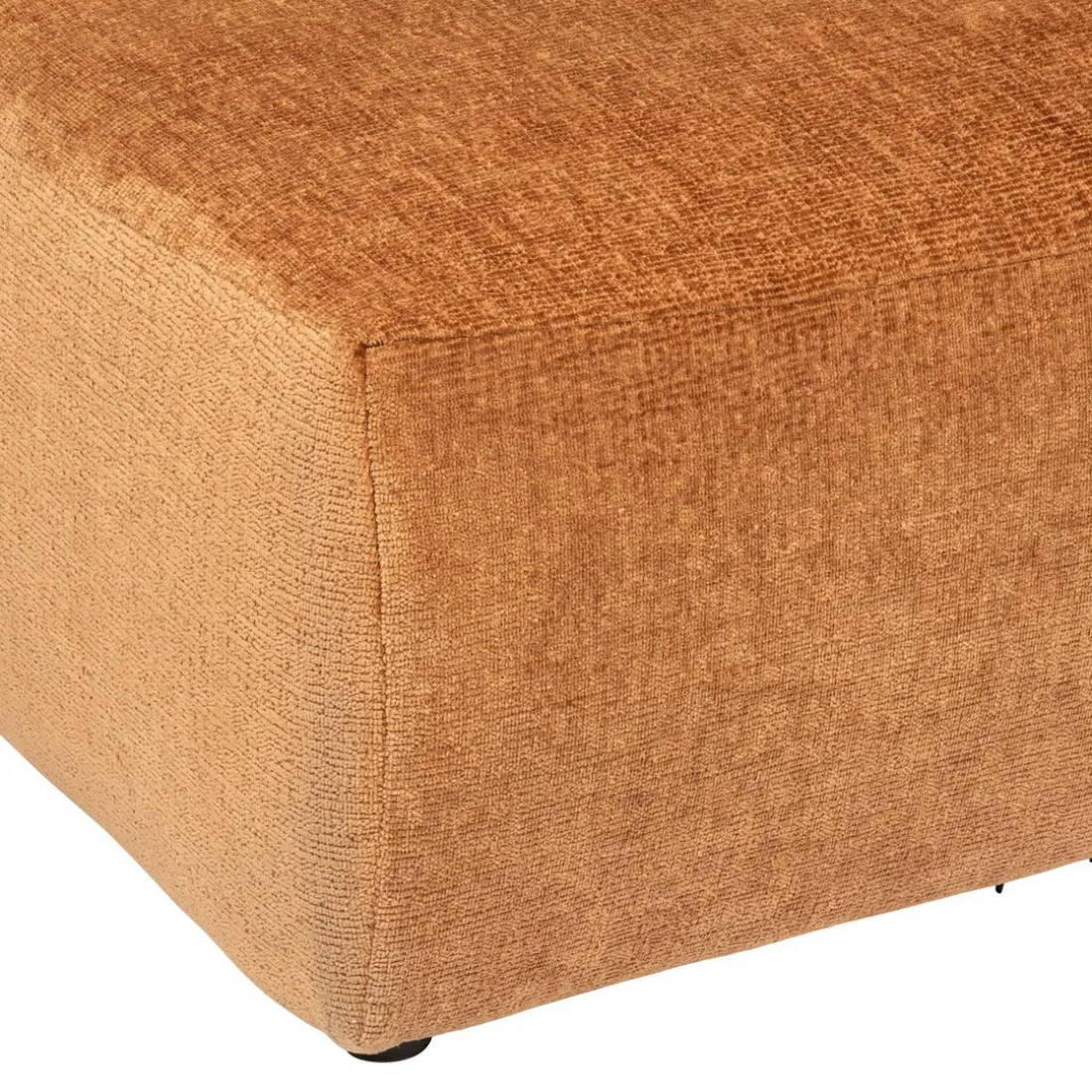 Pouf en velours