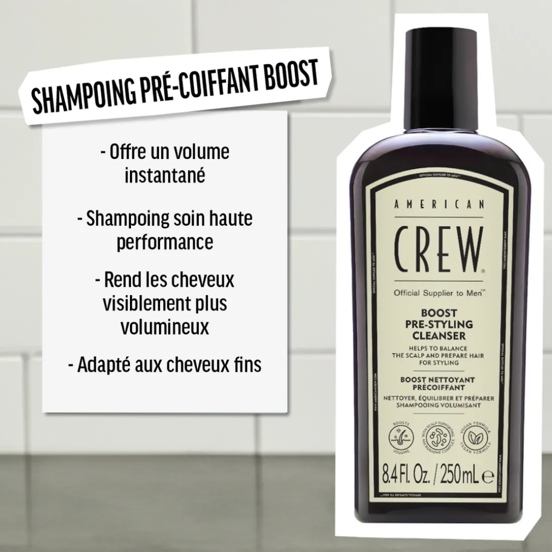 Pre-Styler - Shampoing Pré-Coiffant - Volumisant
