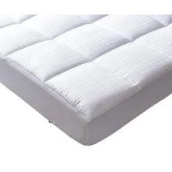 Protection de matelas 80x200 BALKAN g/m² blanche en satin